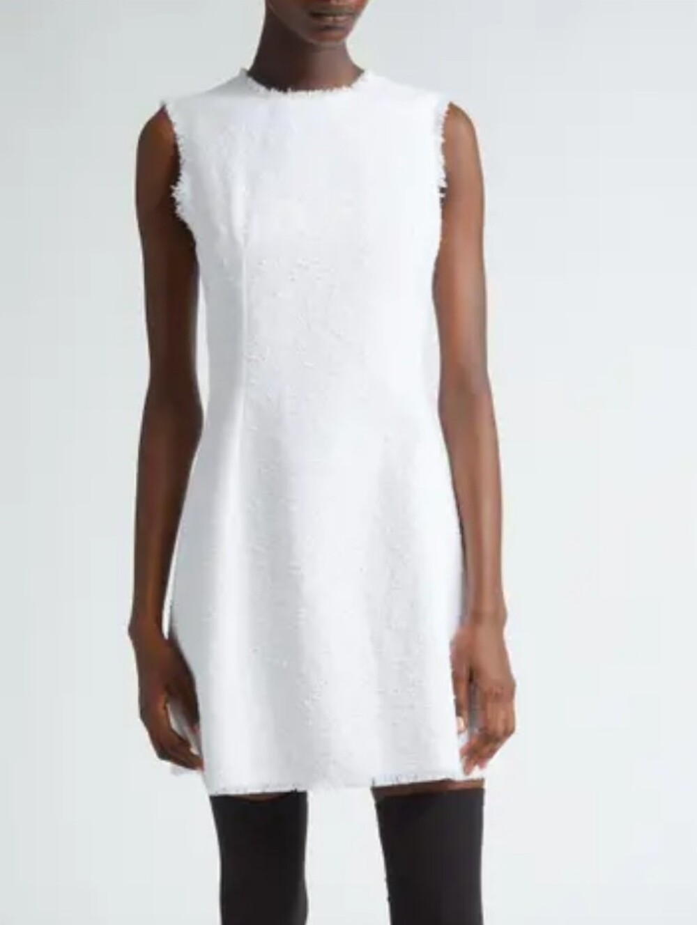 ISABEL MARANT poplin Cotton Frey Mini Lagen Tunic Dress White Sleeveless Shift